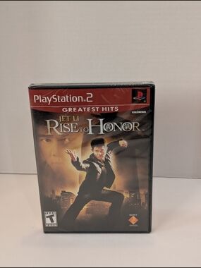 PlayStation 2 Greatest Hits_Jet Li: Rise to Honor_SEALED!!
